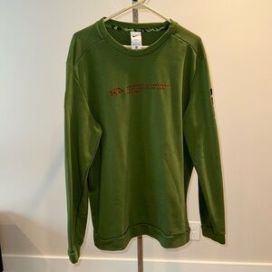 Arkansas Razorbacks military green sweatshirt XL